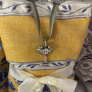 Brighton  martini glass charm